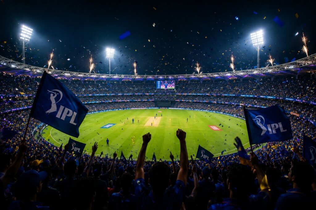 IPL stadium crowd biggest cricket franchise world fan following