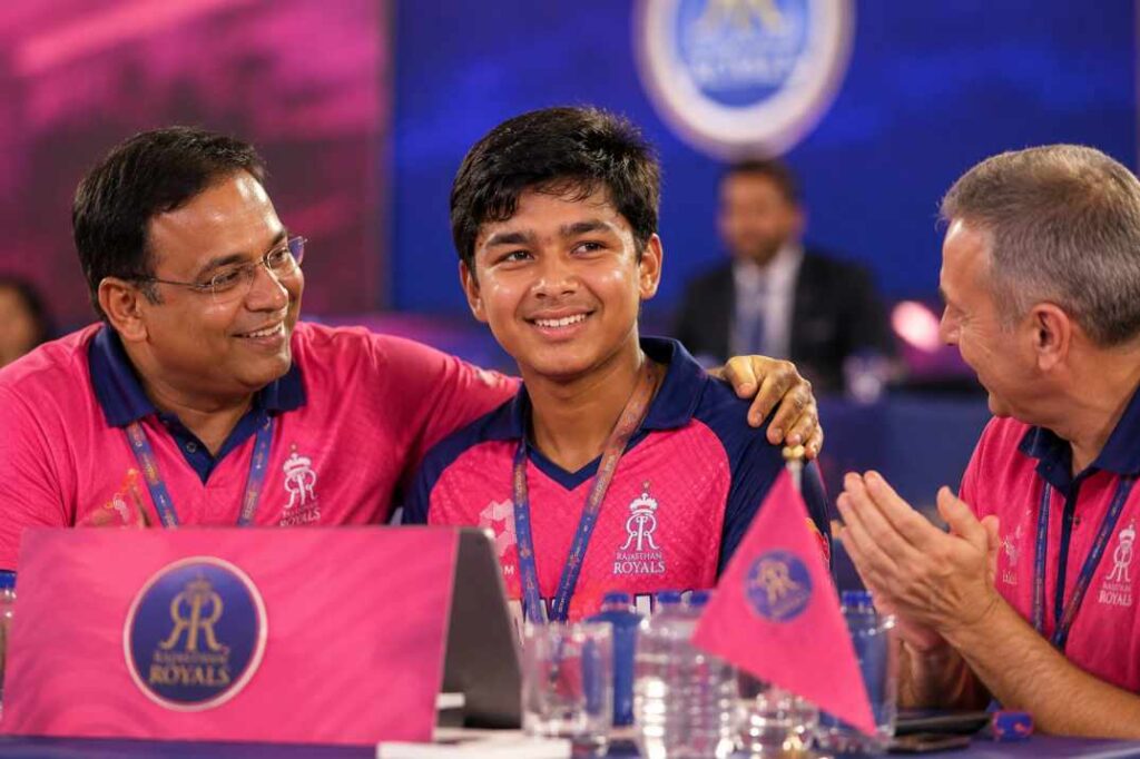 Rajasthan Royals ne 13 saal ke Vaibhav Suryavanshi ko IPL 2025 auction mein 1.1 crore mein khareeda