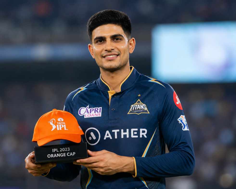 Shubman Gill Orange Cap winner IPL 2023 with 890 runs