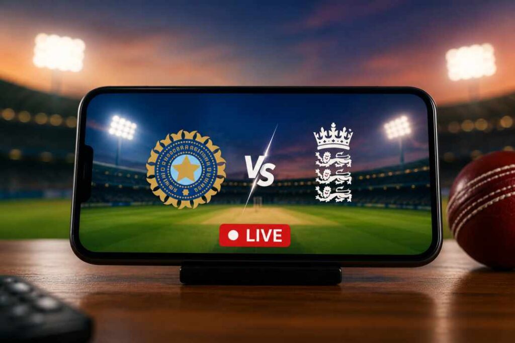 India England T20 2026 live streaming details