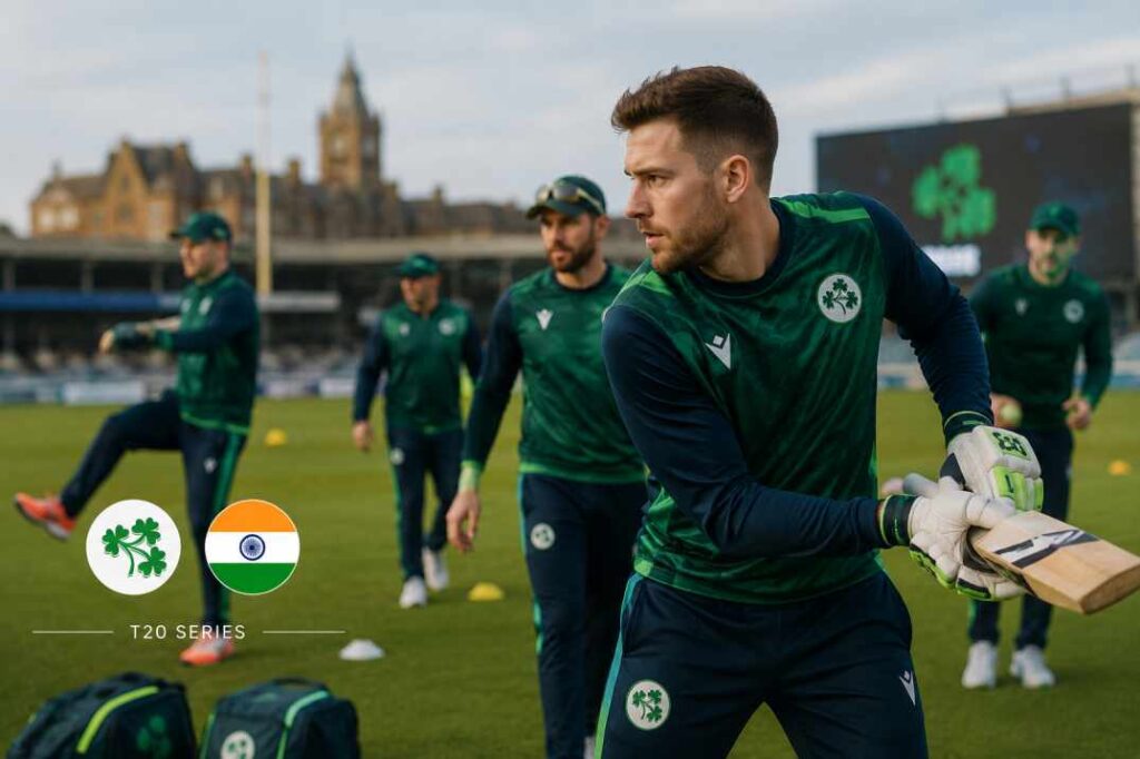 Ireland cricket team preparing for T20 series against India in Belfast