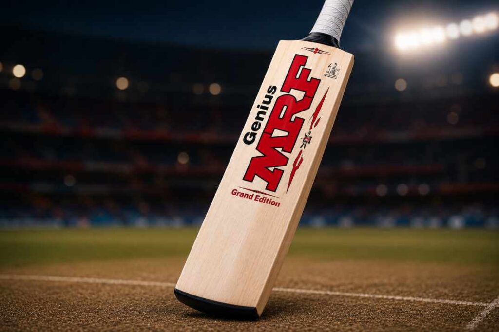 MRF Genius Grand Edition cricket bat Virat Kohli 2025