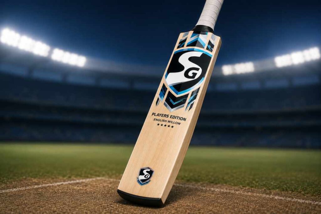SG cricket bat English willow Players Edition India