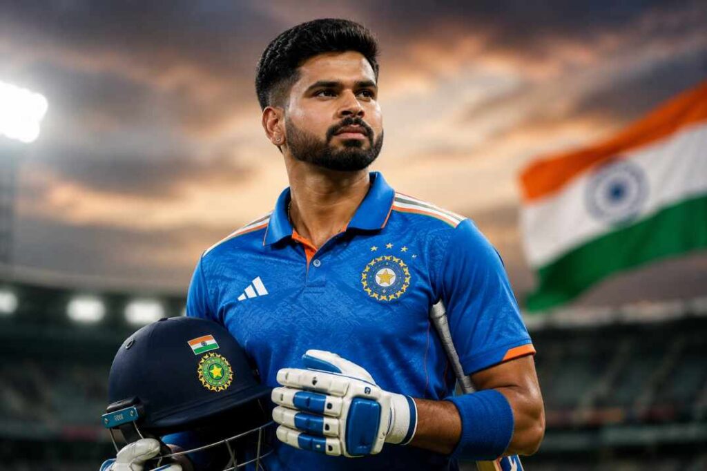 Shreyas Iyer named India T20I captain for Ireland and England tour 2026, replacing Suryakumar Yadav