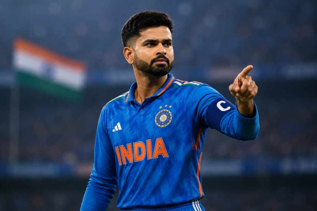 Shreyas Iyer leading India as T20 captain against Ireland in 2026