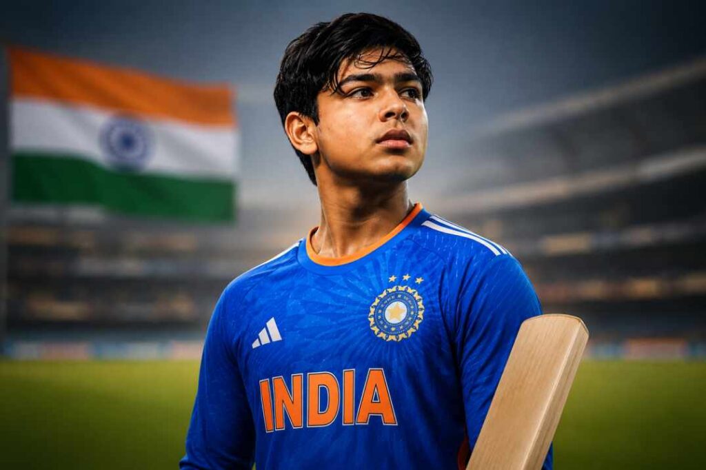 Vaibhav Sooryavanshi debut for India in Ireland T20 series 2026