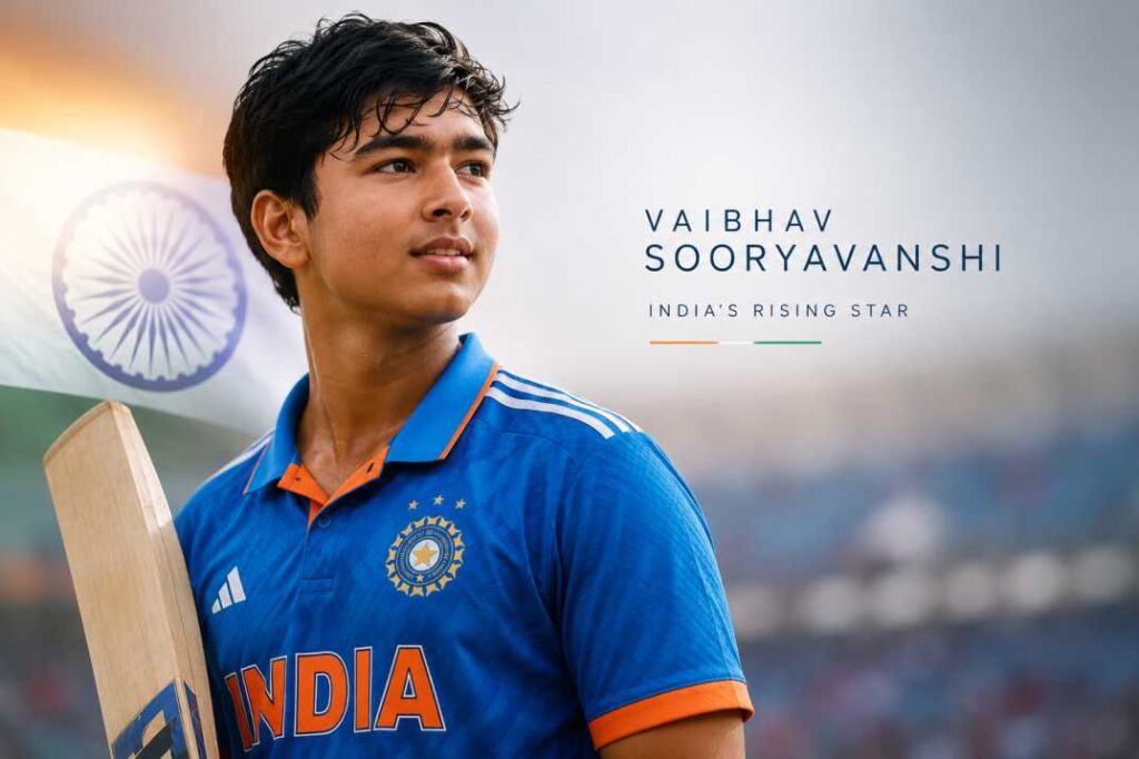 Vaibhav Sooryavanshi India's rising star