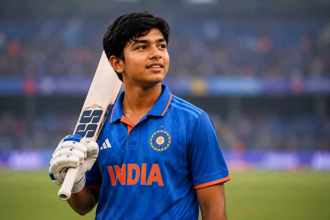 Vaibhav Sooryavanshi youngest India T20 player
