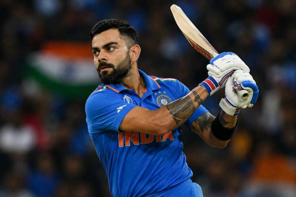 Virat Kohli batting in India Afghanistan ODI series 2026