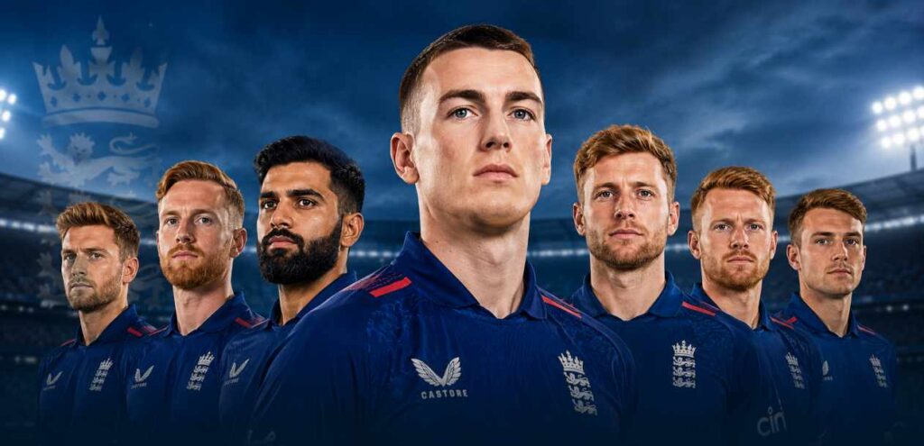 England ODI squad 2026 captained by Harry Brook