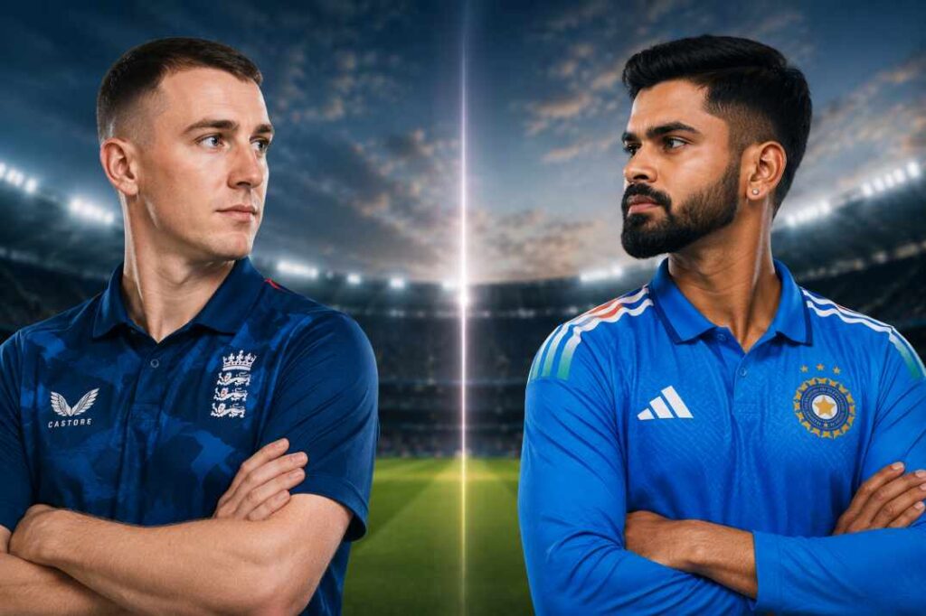Harry Brook and Shreyas Iyer India England T20I 2026 captains