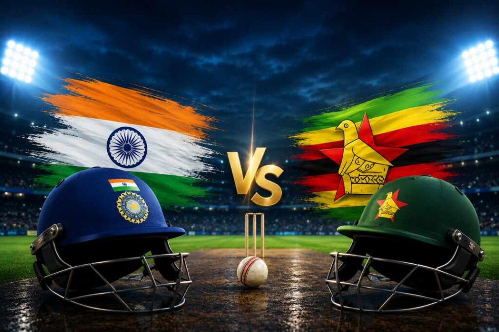 India vs Zimbabwe head to head T20I record comparison