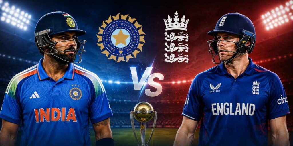 India vs England ODI head to head record 110 matches