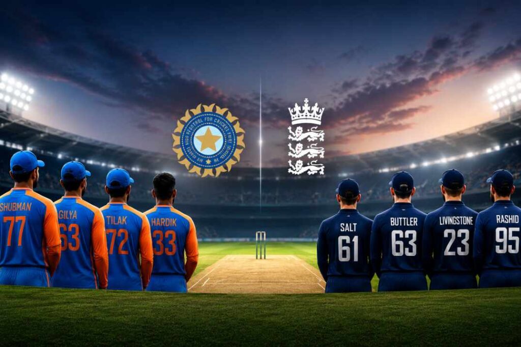 India vs England 5th T20I 2026 playing XI announcement
