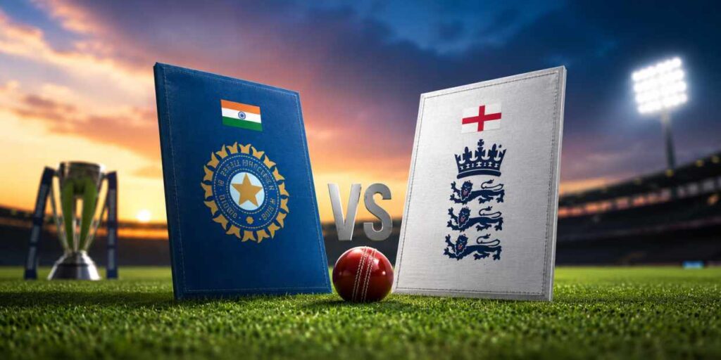 India vs England 2026 T20I series full schedule and venues