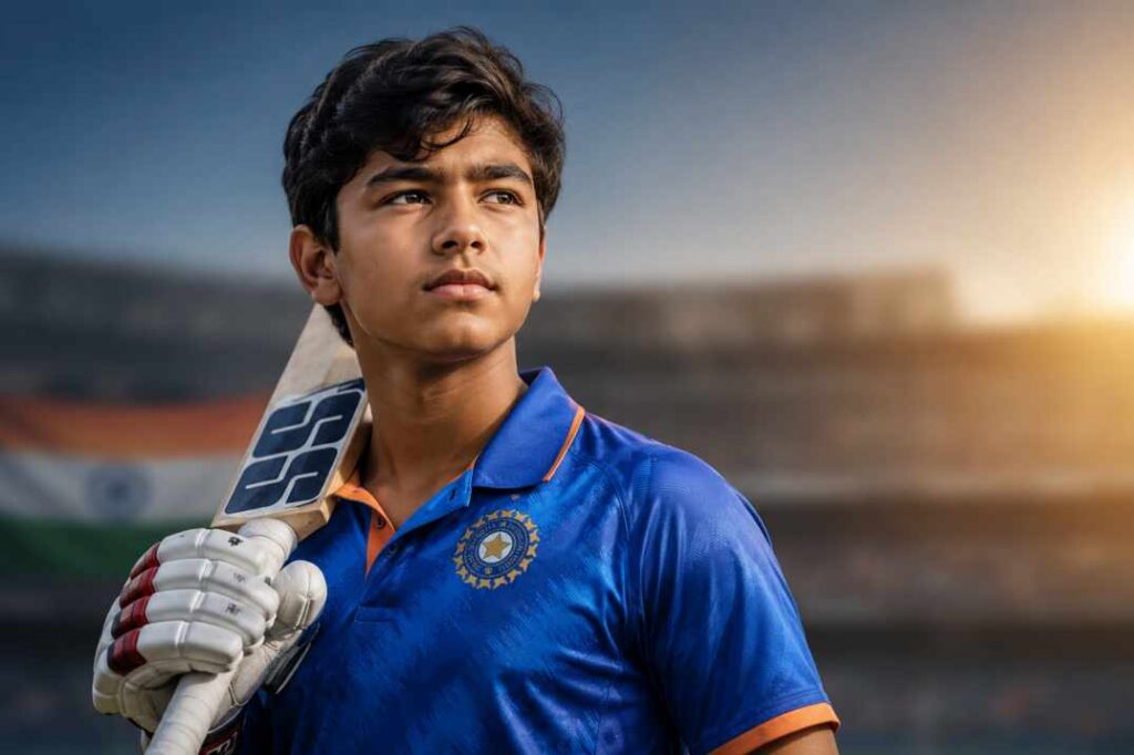 Vaibhav Sooryavanshi 15 year old India T20I debut hopeful