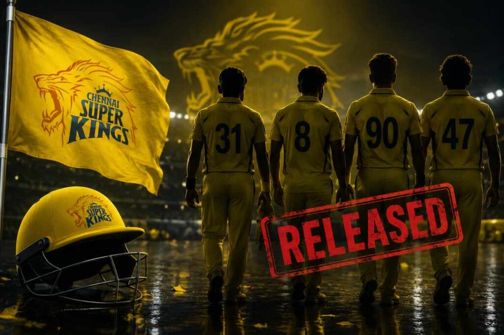 CSK players who could be released IPL 2027