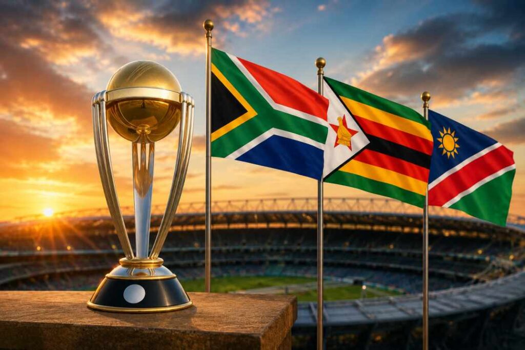 ICC World Cup 2027 host country South Africa Zimbabwe Namibia