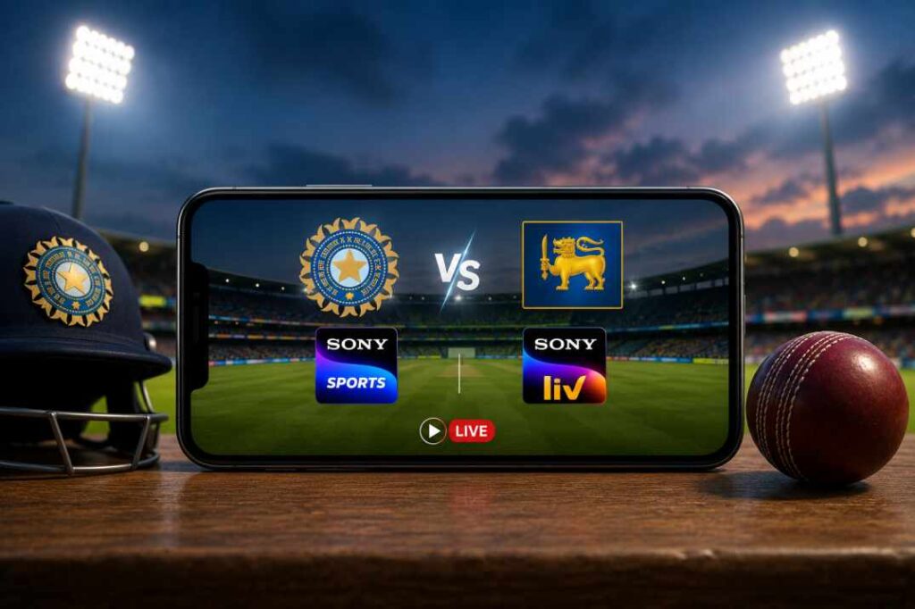 India vs Sri Lanka live streaming Sony Sports SonyLIV