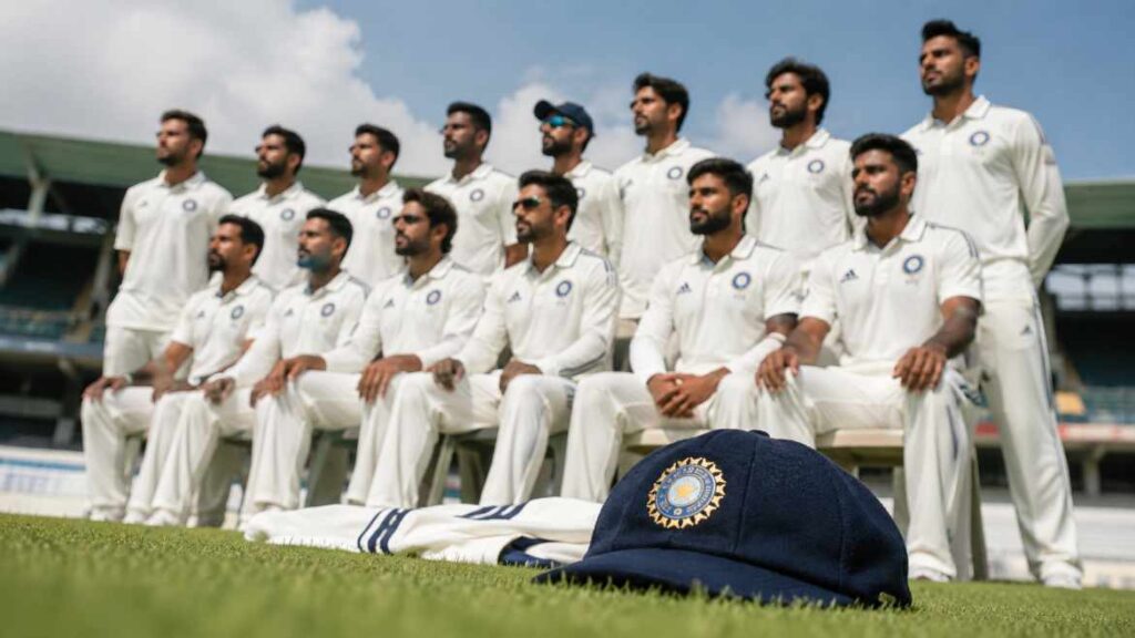 India squad for Sri Lanka Test series August 2026